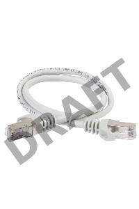 Коммутационный шнур (патч-корд), кат.5Е FTP, 1м, серый ITK