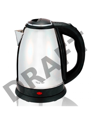 Чайник электрический Великие Реки  Чая-3А новый дизайн, 1500 Вт, 1,8 л