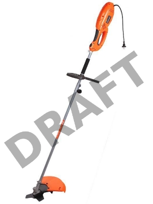 Электротриммер PATRIOT ET 1200 +нож 250304400 {мощность 1100Вт, диам.диска 23см, леска 2.4мм, захват 46см}