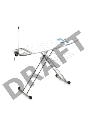 Доска гладильная DOGRULAR СИЛЬВИЯ Р, произв-о Россия, чехол с тефлоновым покрытием (в уп. 2 шт)