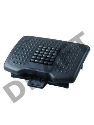 Подставка для ног Бюрократ Specter черный