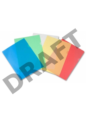 Папка-уголок Бюрократ -EE310/1GREEN A4 пластик 0.15мм зеленый