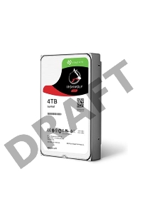 Жесткий диск Seagate Original SATA-III 4Tb ST4000VN008 NAS Ironwolf (5900rpm) 64Mb 3.5