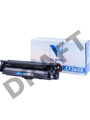 Картридж NVPrint совместимый НР CF363X Magenta для LJ Color M552/M553 (9500k)