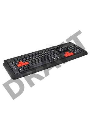 Клавиатура A4 X7-G300 черный USB Gamer