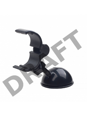 Держатель для мобильного устройства Gembird TA-CHW-01 Автомобильный кронштейн для смартфона TA-CHW-01, на присоске, до 6