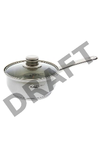 Ковш Катунь Гретта КТ04-K, 1,6л с крышкой, d-16 клёп.ручк