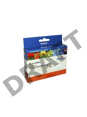 Картридж для принтеров Brother LC1280C MFC-J6510DW/6710DW/6910DW Cyan водн ProfiLine