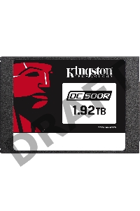 Твердотельный накопитель Kingston 1920GB SSDNow DC500R (Read-Centric) SATA 3 2.5 (7mm height) 3D TLC
