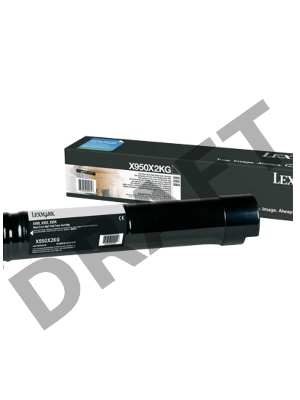 Тонер-картридж Lexmark черный LX-X950X2KG Тонер-картридж Lexmark черный LX-X950X2KG