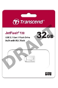 Флеш Диск Transcend 32GB JetFlash 720S (Silver) USB 3.1