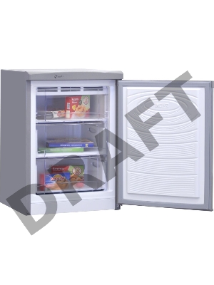 Морозильник NORDFROST DF 156 IAP серебристый металлик