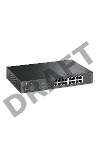 Коммутатор TP-Link SMB TL-SG1016D неуправляемый настольный/19U 16x10/100/1000BASE-T