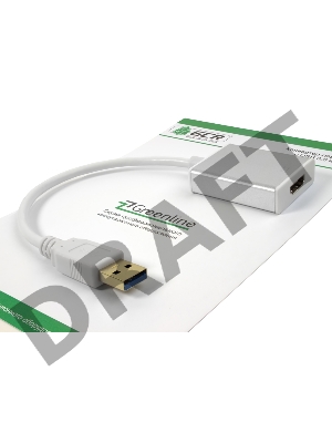 Greenconnect Конвертер-переходник USB 3.0 AM -> HDMI 19F серия Greenline GCR-U32HD2 Greenconnect Конвертер-переходник USB 3.0 AM -> HDMI 19F серия Greenline GCR-U32HD2