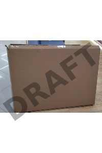 (Поврежденная упаковка, трещина на столешнице) Стол игровой Knight KNIGHT TABLE L RED столешница ДСП красный каркас черный