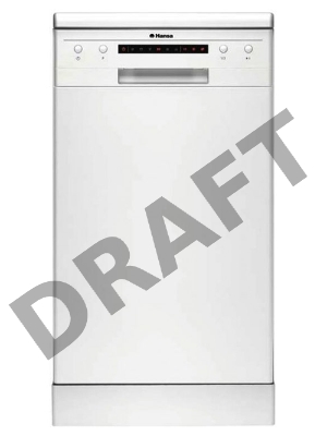 Посудомоечная машина Hansa ZWM 416 WEH белый (узкая)