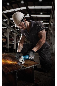 Шлифовальные машины Bosch GWS 750-125 Угловая шлифовальная машина 06013940R3 { 750 Вт, скорость вр. 11000, д.диска-125, шпиндель-M 14 }