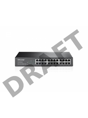 Коммутатор TP-Link SMB TL-SF1024D Коммутатор 24-port 10/100M Switch