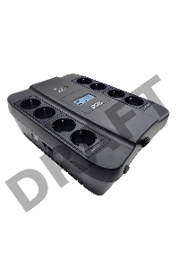 Источник бесперебойного питания Powercom Spider SPD-1100U LCD 605Вт 1100ВА черный