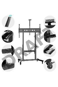 Стойка для телевизора Onkron TS1991 eLift черный 50