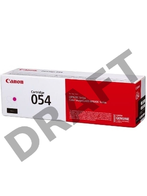 Тонер Картридж Canon 054 M 3022C002 пурпурный (1200стр.) для Canon MF645Cx/MF643Cdw/MF641Cw/LBP623Cdw/621Cw