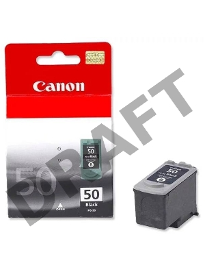 Картридж струйный PG-50Bk (0616B001), для Canon PIXMA MP150/MP160/MP170/MP180/MP450/MP460/MX300/MX310/iP2200, FAX-JX200/JX210 JX500/JX510,Черный, 300