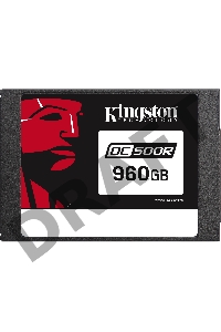 Твердотельный накопитель Kingston 960GB SSDNow DC500R (Read-Centric) SATA 3 2.5 (7mm height) 3D TLC