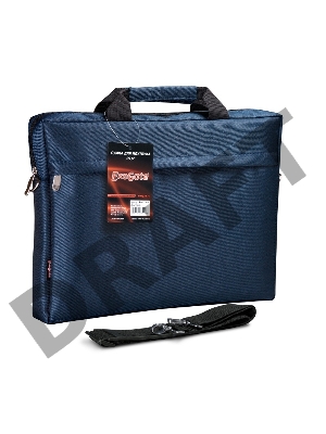 Сумка ExeGate EX205137RUS Start  S15 Deep Blue, темно-синяя, полиэстер, для ноутбуков до 15.6