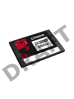 Твердотельный накопитель Kingston 960GB SSDNow DC500R (Read-Centric) SATA 3 2.5 (7mm height) 3D TLC