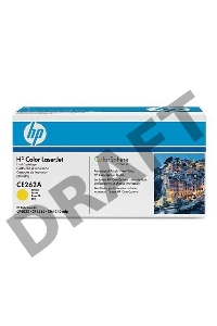 Тонер-картридж HP CE262A желтый для CLJ CP4025/CP4525 11000стр.