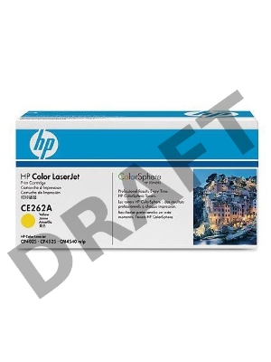 Тонер-картридж HP CE262A желтый для CLJ CP4025/CP4525 11000стр.
