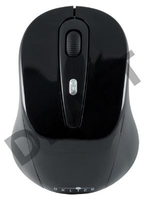 Мышь Oklick 435MW черный оптическая (1600dpi) беспроводная USB (3but)