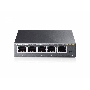 Сетевой коммутатор  TP-Link SMB TL-SG105E 5-Port Gigabit Desktop Easy Smart Switch, 5 10/100/1000Mbps RJ45 ports, MTU/Port/Tag-based VLAN, QoS, IGMP Snooping