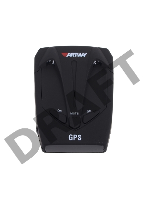 Pадар-детектор Artway RD-200 GPS Alligator 