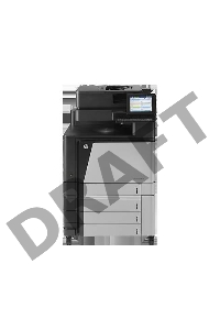 МФУ HP Color LaserJet Enterprise Flow M880z, цветной лазерный принтер/сканер/копир/факс A3+, 46 ppm, 1200dpi,1,5Gb,5trays100+4*500 ,Duplex,ADF200,Enc.HDD320Gb,PS,USB/GigEth/FIH/HI P,JetLink,LCD8i,KensLock,1y warr, замена CE664A CM6030, CE665A CM6030f, Q39