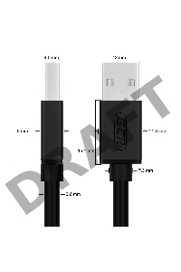 Кабель Greenconnect Кабель интерфейсный USB 2.0 1.5m Premium AM / mini 5P, 28 / 28 AWG двойное экранирование, антифриз, черный