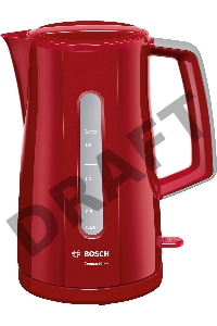 Чайник электрический Bosch TWK3A014 красный
