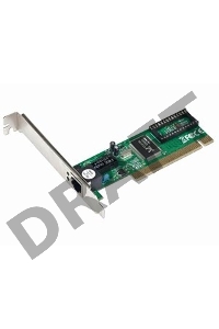 Сетевой адаптер Ethernet Gembird NIC-R1 100/10, PCI, чипсет RTL8139C