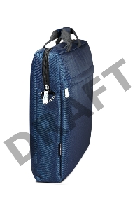 Сумка ExeGate EX205137RUS Start  S15 Deep Blue, темно-синяя, полиэстер, для ноутбуков до 15.6