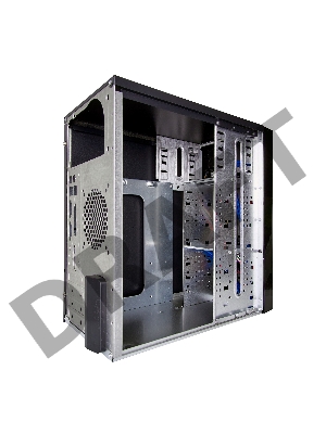 Корпус Exegate EX277439RUS Minitower MA-371X Black, mATX <без БП>