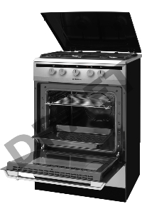 Плита Комбинированная Hansa FCMX63022 нержавеющая сталь