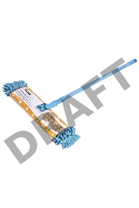 Швабра для пола с насадкой из микрофибры Рыжий Кот MopM8 «Лапша» 2-х сторонняя