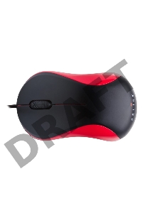 Мышь Oklick 115S for Notebooks Black/Red Optical 1000DPI USB