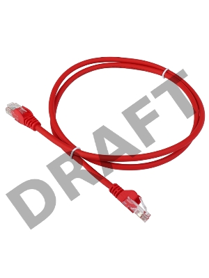 Патч-корд LANMASTER LSZH UTP кат.6, 1.5 м, красный Патч-корд LANMASTER LSZH UTP кат.6, 1.5 м, красный