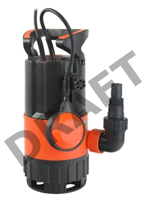 Садовый насос дренажный Patriot F 500 D 500Вт 7500л/час