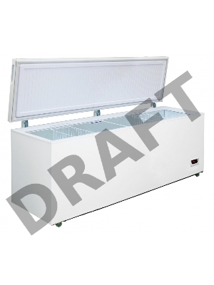 Морозильный ларь Бирюса Б-560FKDQ белый 263Вт