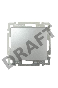 Выключатель, алюм. Valena 