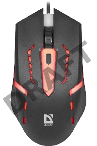 Мышь DEFENDER USB OPTICAL HIT MB-601 BLACK 52601