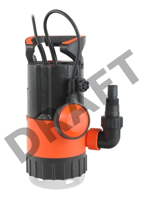 Садовый насос дренажный Patriot F 500 D 500Вт 7500л/час