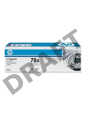 Тонер-картридж HP CE278A черный LJ P1566/P1606 (2100стр.)